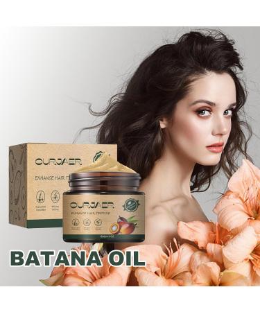 Batana Hair Mask with Hair Oil Batana Oil for Hair Growth Dry Damaged Hair Repair Scalp Oil for Hair Growth Wild Growth Hair Oil - Buy Online on GoSupps.com