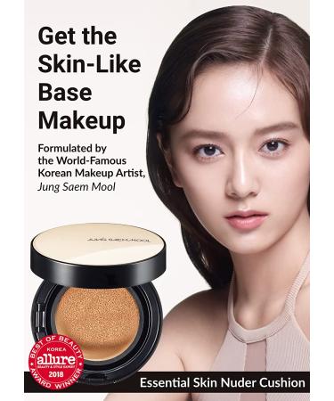 [JUNGSAEMMOOL OFFICIAL] Essential Skin Nuder Cushion SPF50+ | Medium Deep | Natural Finish | Buildable Coverage | Makeup Artist Brand - Buy Online on GoSupps.com