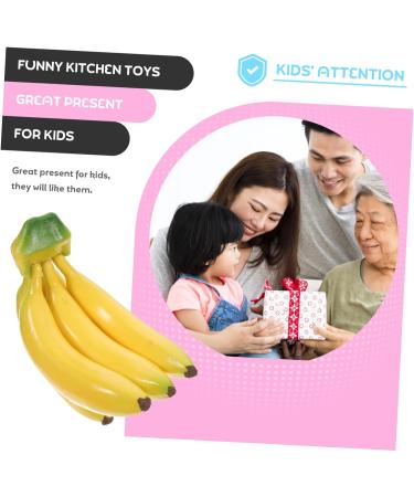 Zerodeko 5pcs Simulated Banana Vegetable Banana Fake Banana Model Fake Fruit Model Pretend Play Fruit Banana Model Decor Fake Fruit Playing Toy Simulation Banana Ornaments Foam Household As Shownx5pcs 18.5X10CMx5pcs - Buy Online on GoSupps.com