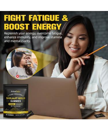 Shilajit Gummies for Men & Women 60 Gummies - Buy Online on GoSupps.com