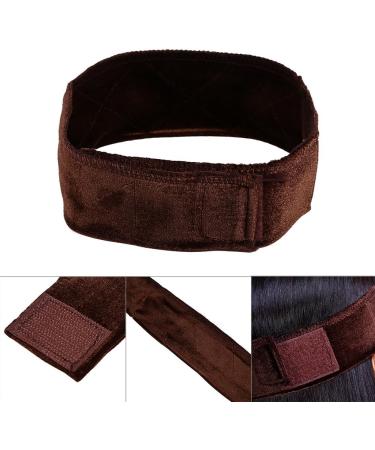 Velvet Wig Grip Headband Adjustable Wig Hair Band Thin Elastic Non Slip Wig Headband Hat Scarf Grip Band(Black) - Buy Online on GoSupps.com