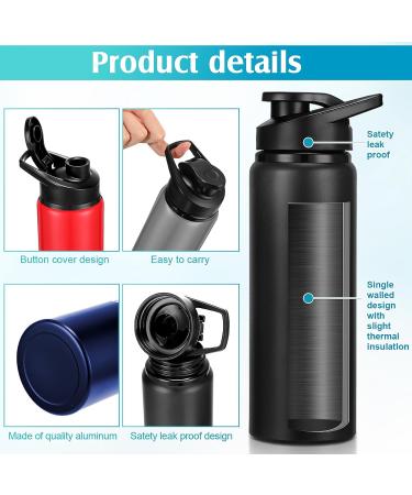 Thank You Gifts for Women 20 Pack Aluminum Water Bottles 24oz Appreciation Gifts Thank You for Being Awesome Gifts for Coworkers Employee Men Friend Office Staff Teacher (Common) - Buy Online on GoSupps.com