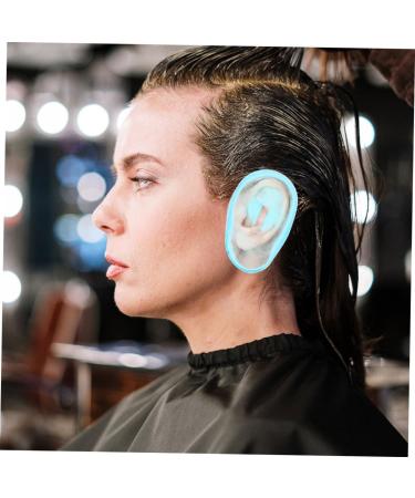 HAPINARY 8 Pairs Hair Dye Ear Cups Ear Covers Ear Muffs for Hair Dye Hair Color Ear Covers Earmuffs for Hair Dye Ear Protector Ear Protection Silica Gel Sky Blue - Buy Online on GoSupps.com