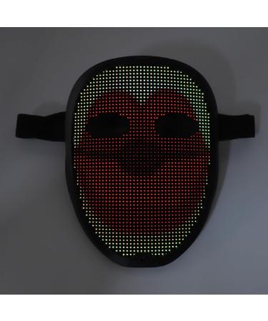 Buy Marhynchus LED Transforming Face Cover - Gesture Sensing Customizable Display 45 Dynamic & 70 Static Patterns - International Shipping Available - Buy Online on GoSupps.com
