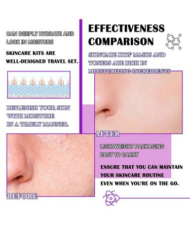 Hydrating Skin Care Set for Women | 8-Piece Multi-Combination Kits | Perfect Mother's Day Gift | International Shipping Available - Buy Online on GoSupps.com