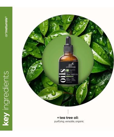 artnaturals Tea Tree Essential Oil - 100% Pure Melaleuca Oil for Acne Skin Hair & Aromatherapy | 4 Fl Oz - Buy Online on GoSupps.com