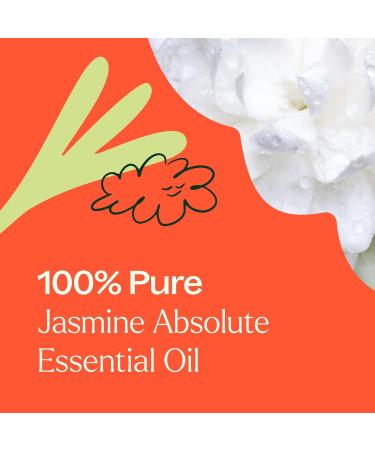Plant Therapy Jasmine Absolute Essential Oil 100% Pure Undiluted Natural Aromatherapy Therapeutic Grade 10 mL (1/3 oz) - Buy Online on GoSupps.com