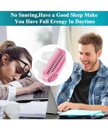 2-in-1 Anti Snoring Nose Air Purifier for Men and Women - Nasal Vents Plugs Clip Snoring Stopper - CPAP User Friendly Snoring Solution for Better Sleep - Buy Online on GoSupps.com