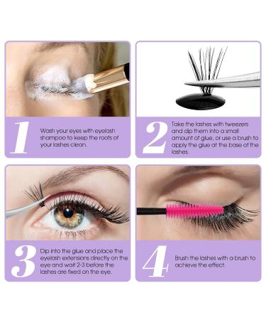 Wendy Lashes Black Eyelash Glue - 5ml for Extensions & Clusters | Strong Adhesive for Long-Lasting Wear - Buy Online on GoSupps.com