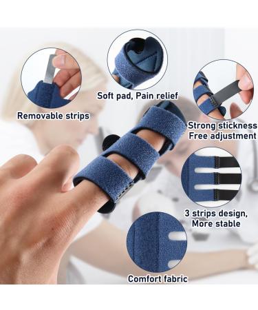 HOYDATE Trigger Finger Brace Support Adjustable Finger Splint for Arthritis & Broken Fingers | Pain Relief & Protection - Buy Online on GoSupps.com