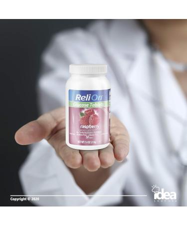 ReliOn Raspberry Glucose Tabs (200ct, 2 Pack) for Diabetes - Complete Guide - Buy Online on GoSupps.com