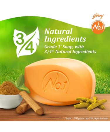Buy Godrej Sandal No. 1 Soap 125g - Premium Quality International Shipping Available - Buy Online on GoSupps.com