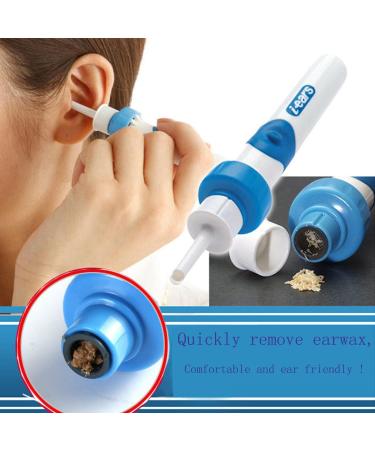 Ankrista Electric Ear Suction Device - Portable Automatic Ear Cleaner for Children and Adults (Blue) - Buy Online on GoSupps.com