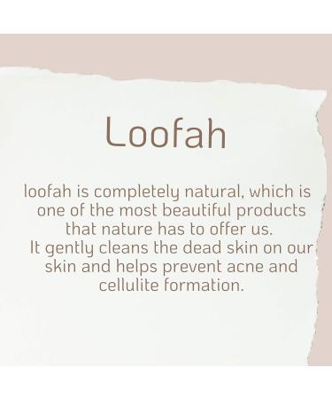 European M6 Loofah Sponge Exfoliating Body Scrubber - Natural Egyptian Lufas, 2 Pack - Buy Online on GoSupps.com