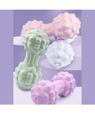 Operbound Massage Ball - Trigger Point & Roll Massage Ball for Stress Relief | Ergonomic Double-Lacrosse Design (Green) - Buy Online on GoSupps.com