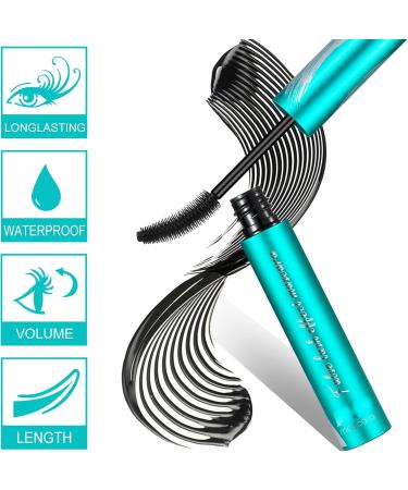 Lot de 2 mascaras imperm ables noirs - Longueur et volume - Formule r sistante aux frottements - Pour maquillage quotidien - Mascara t lescopique s chage rapide - Lifts de mascara (noir2) Noir2 11 g (Lot de 1) - Buy Online on GoSupps.com