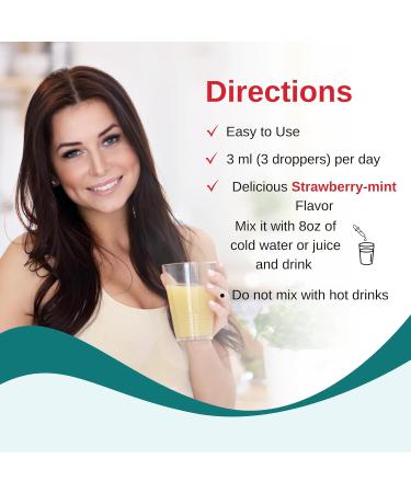 Vitaminally Liposomal Women's Liquid multivitamin Iron Free Drops| Sugar Free | Non-GMO | Gluten Free | Supports Immune System Bone Health and Energy Metabolism - Buy Online on GoSupps.com