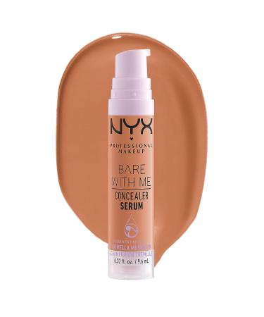 NYX Bare With Me Concealer Serum - Caramel | 24Hr Hydration Formula - Buy Online on GoSupps.com