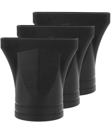 Beaupretty Hair Dryer Attachment Nozzle: 3pcs Blow Dryer Nozzle Hair Dryer Diffuser Nozzle Narrow Concentrator Blow Flat