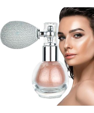 Highlighter Powder Spray Nourishing Shimmer Powder for Face and Body Young Girls Beauty Products for Home Working Gathering Shopping Dating Traveling Maijia 3# - Buy Online on GoSupps.com
