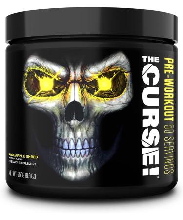 JNX SPORTS The Curse! Pre Workout Powder - Pineapple Shred - 50 Servings