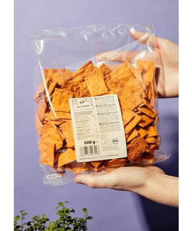KoRo - Organic Pizza Crackers 500g - Buy Online on GoSupps.com