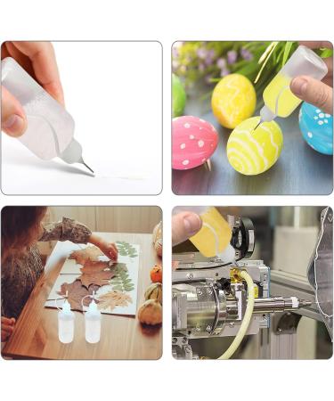 6 Pcs 4oz Precision Tip Glue Bottles with Mini Funnel - Perfect for Alcohol Ink & Acrylic Painting - Buy Online on GoSupps.com