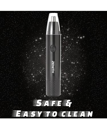 Zenith Ear and Nose Hair Trimmer - Painless Facial & Eyebrow Hair Trimmer for Men & Women | Battery-Operated Dual Edge Blades Hypoallergenic Easy to Clean Compact Design - Shop Internationally - Buy Online on GoSupps.com