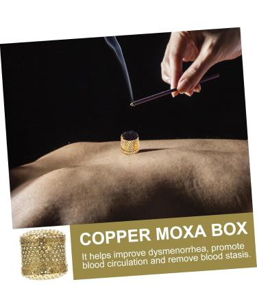 Frcolor 10-Piece Copper Moxa Tool Set | Smoke-Free Moxibustion Boxes & Health Wellness Solutions - International Shipping - Buy Online on GoSupps.com