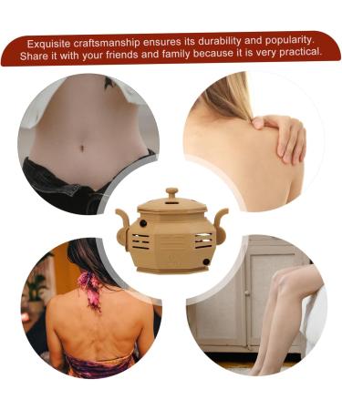 Homsfou 2-Pack Moxibustion Jazz Shoes | Portable Moxa Massage Tools & Ceramic Straps for Cervical Spine Relief - Buy Online on GoSupps.com