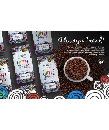 Coffee Junkie 36+1 ORGANIC Single Serve Cup Collection. Cups are compatible with all 2.0 machines. - Buy Online on GoSupps.com