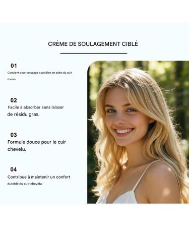  WJnflQN Scalp Cleanser - Soothing Cream for Sebum Regulation 100g Scalp Itch Relief - For Hair Follicles Women Men Father Mother Home Travel - Buy Online on GoSupps.com