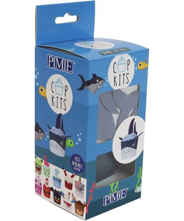PME Cupcake Decorating Kit with Edible Toppers Shark Attack - Buy Online on GoSupps.com