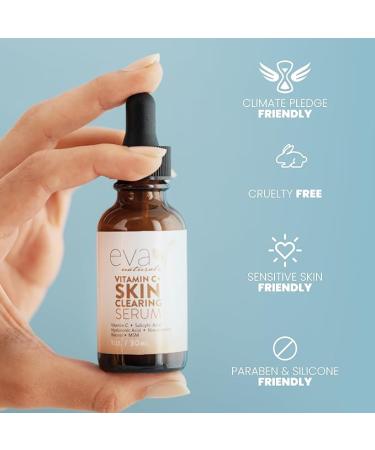 Vitamin C Plus Skin Clearing Serum - Anti-Aging & Brightening with Hyaluronic Acid & Retinol (1 oz) - Buy Online on GoSupps.com