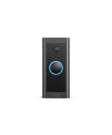 Ring Video Doorbell Wired - Compact Design, Essential Features, Pair with Ring Chime - 2021 Release (Doorbell Only) - Buy Online on GoSupps.com