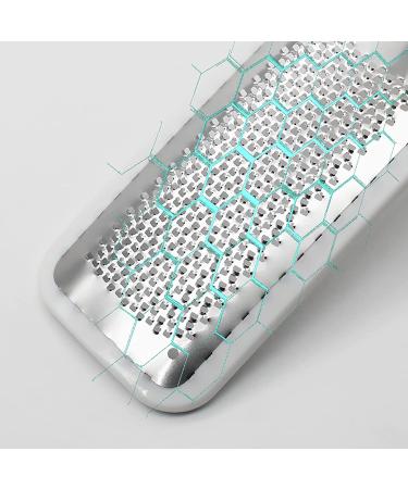 Premium Black Foot File for Dead Skin | Stainless Steel Callus Remover & Foot Care Grater - Buy Online on GoSupps.com