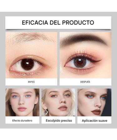 Eyebrow Pencil - Two-in-One Dual-Ended Cosmetic Pen | Long-Lasting Eyeliner | For Women and Girls Beauty Cosmetics Dates Parties and Meetings Makeup - Buy Online on GoSupps.com