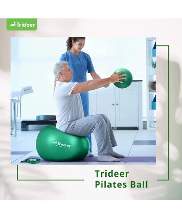 Trideer 9 Inch Pilates Ball for Physical Therapy and Core Strength - Green - Buy Online on GoSupps.com