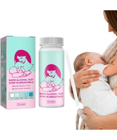 PEOSEVI Breast Milk Alcohol Test Strips - 25 Quick & Reliable Testing Strips | R nziser Alcohol Test for Safe Feeding - Buy Online on GoSupps.com