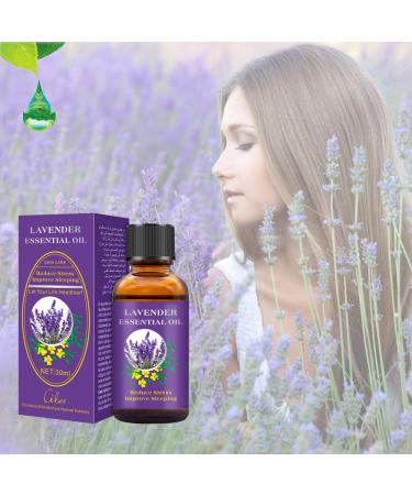 Xnuoyo 30ml Lavender Oil - 100% Pure & Natural Essential Oil for Diffusing & Aromatherapy - Organic Glass Bottle with Pipette - Buy Online on GoSupps.com