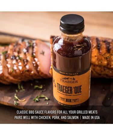 Traeger Que BBQ Sauce - Authentic Flavor for Traeger Grills | SAU039 - Buy Online on GoSupps.com