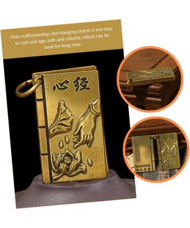 COHEALI 3pcs Key Chain Pendant Car Key Chain Zen Pendant Retro Amulet Pendants Ornaments Men and Women Brass - Buy Online on GoSupps.com