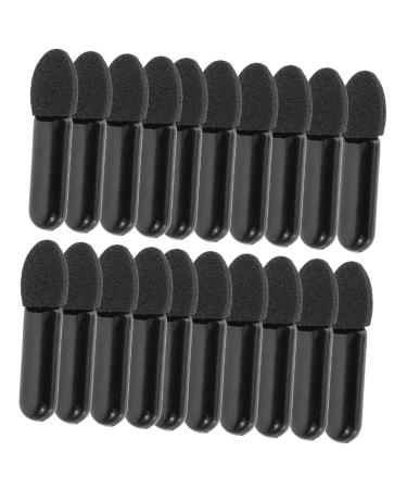 DRESSOOS 100pcs Mini Eyeshadow Swab Foam Eyeshadow Eye Makeup Lip Balm Milky Cotton