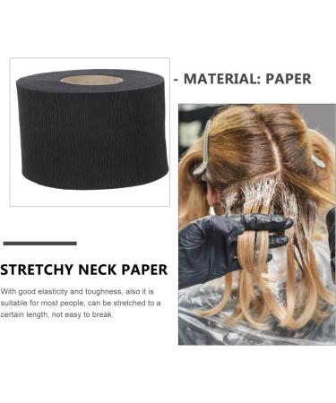 4 Rolls Haircut Neckband Neck Band for Salon Neck Strips for Hair Salon Black Neck Strips Disposable Stretchy Neck Strip Disposable Neck Strip Barber Adhesive Tape Paper Elasticity - Buy Online on GoSupps.com