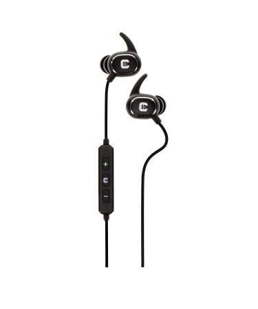 Caldwell E-MAX Power Cords 22 NRR - Electronic Hearing Protection with Bluetooth Connectivity for Shooting, Hunting, and Range,Black