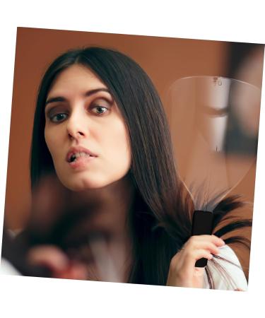 DRESSOOS 1pc Salon Baffle Anti Spitting Protection Hairdressing Eyes Protector Hairdresser Hair Spray Shield Barber Hairspray Shield Bangs Decorate - Buy Online on GoSupps.com