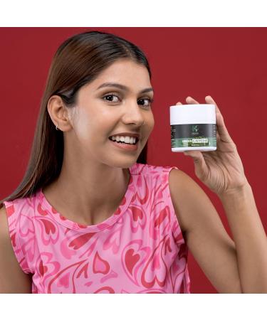 Green Caffine 100 g Face Scrub Tan Brightening & Revitalizing Gentle Exfoliation Smooth and Clear Complexation Dead Skin Blackhead & Whitehead Removal Suitable for All Skin-Women and Men - Buy Online on GoSupps.com