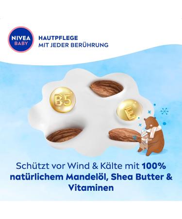 Nivea Baby Wind & Weather Cream - Protects Against Cold | Moisturizer with Almond Oil & Shea Butter for Delicate Skin (50 ml) - Buy Online on GoSupps.com