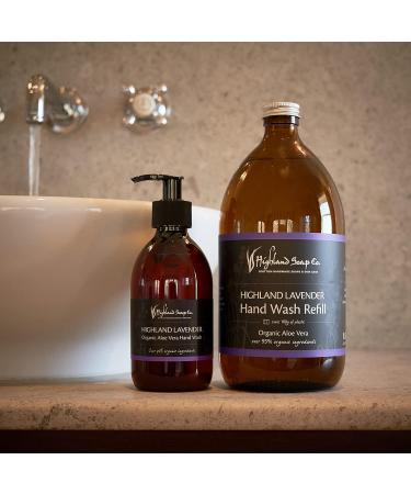 The Highland Soap Company Highland Lavender Hand Wash 300ml - Buy Online on GoSupps.com