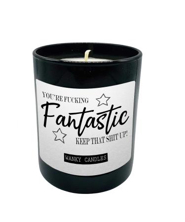 Funny Candle for Friends Candle for Best Friend Women Men Christmas Candle for Friends Funny Birthday Candle for Friend Friendship Candle for Women Candle Gift (You are Fantastic)